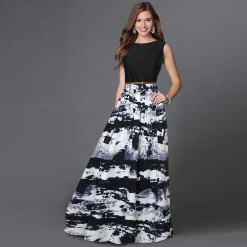 Indian Black Gown
