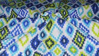 Traditional Print Design Running Fabric