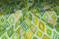 Traditional Print Design Running Fabric