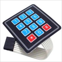 Membrane Switch Keypad Sticker