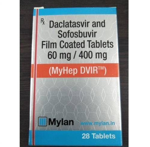 MyHep DVIR Daclatasvir 60mg Sofosbuvir 400mg Tablets MyHep DVIR Daclatasvir 60mg Sofosbuvir 400mg Tablets