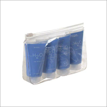 Plain Transparent Zipper Bag