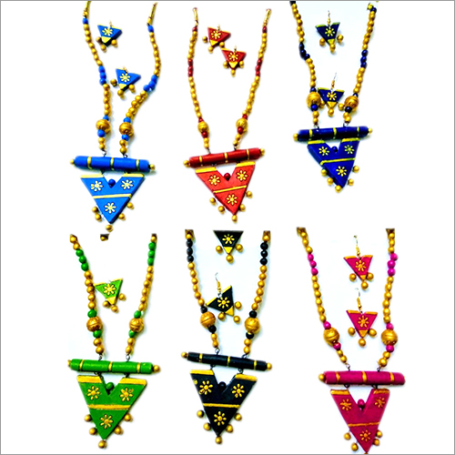 Ethnic Fashion Terracotta Necklace
