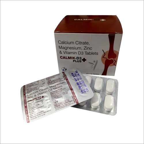 Calcium Citrate Magnesium Zinc And Vitamin D3 Tablets