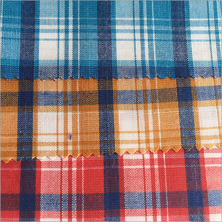 Polyester Magic Top Dyed Checks