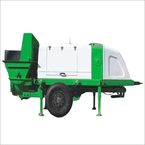 Condtruction Single Concrete Trailer Pump