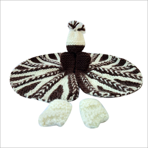 Bal Gopal Woolen Dress With Cap