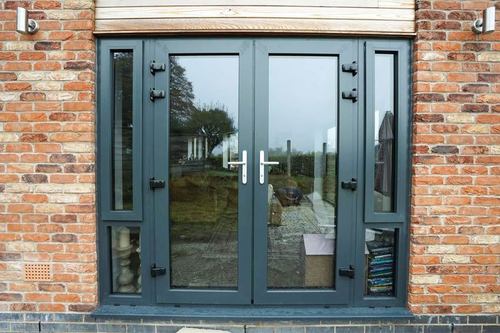 Aluminum French Window - High Grade Aluminum, Custom Sizes Available , Rust Proof Coating and Long Lasting Durability