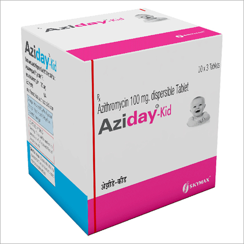 100 mg Azithromycin Dispersible Tablet