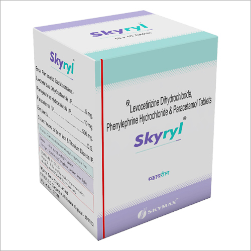 Paracetamol & Levocetrizine & Phenylephrine tablet