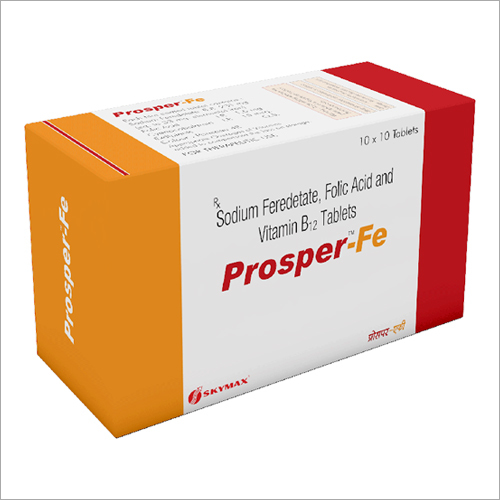 Sodium Feredetate & Folic acid & Vitamin B12 tablet