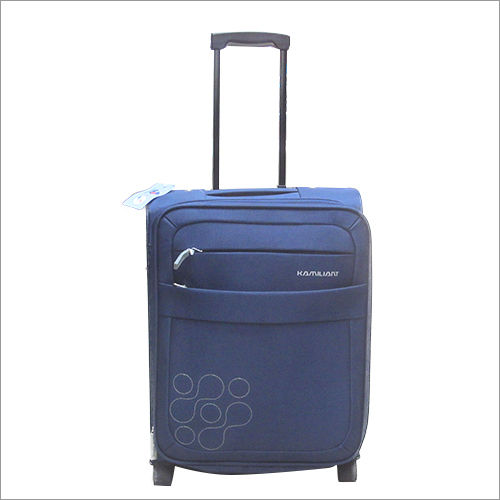 Purple Luggage Trolley Bag