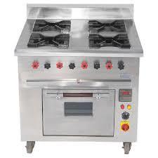 4 Burner Cooking Range With Oven Dimension(L*W*H): 800X700X850 Millimeter (Mm)
