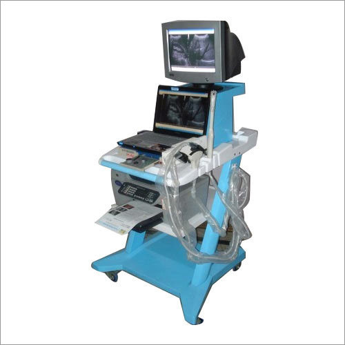 Surabhi Ultrasound Machine - LCD Display Semi-Automatic Operation New Condition Portable Design with Low Power Consumption and 1-Year Warranty