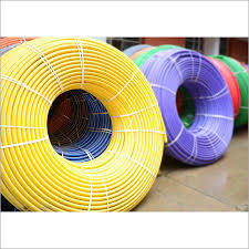 Yellow And Purple Hdpe Plb Telecom Duct