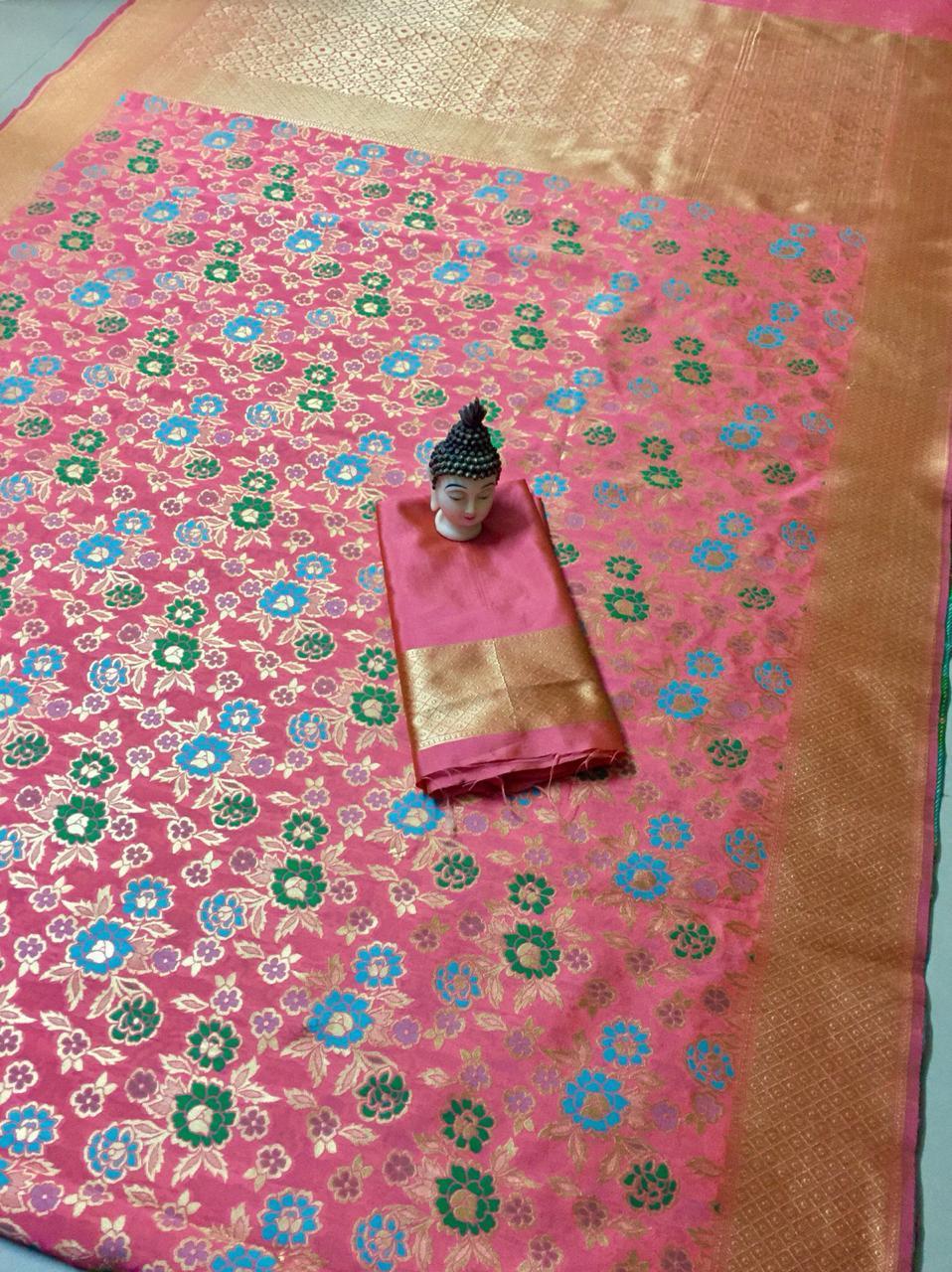 Charming Banarasi Silk Saree