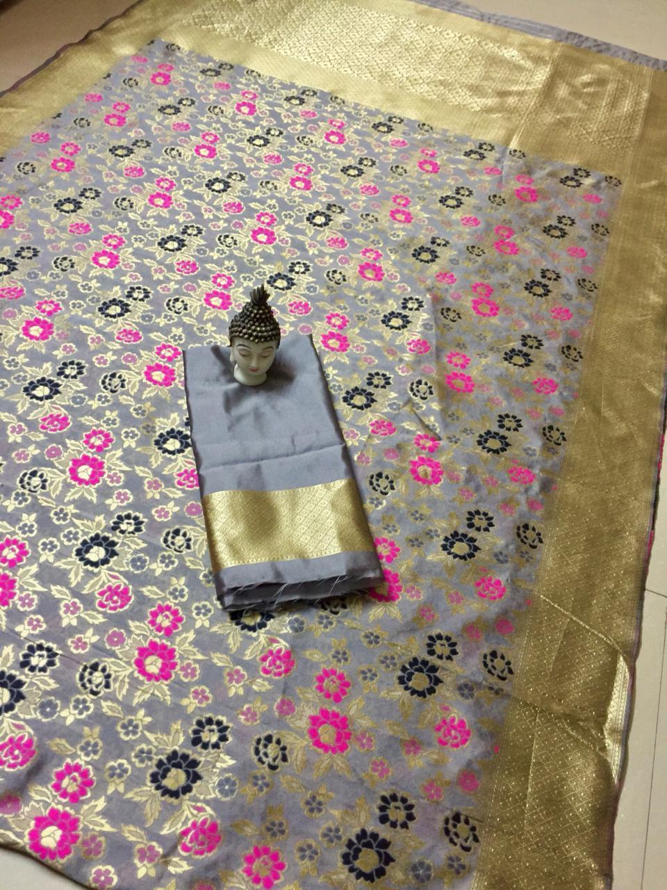 Charming Banarasi Silk Saree