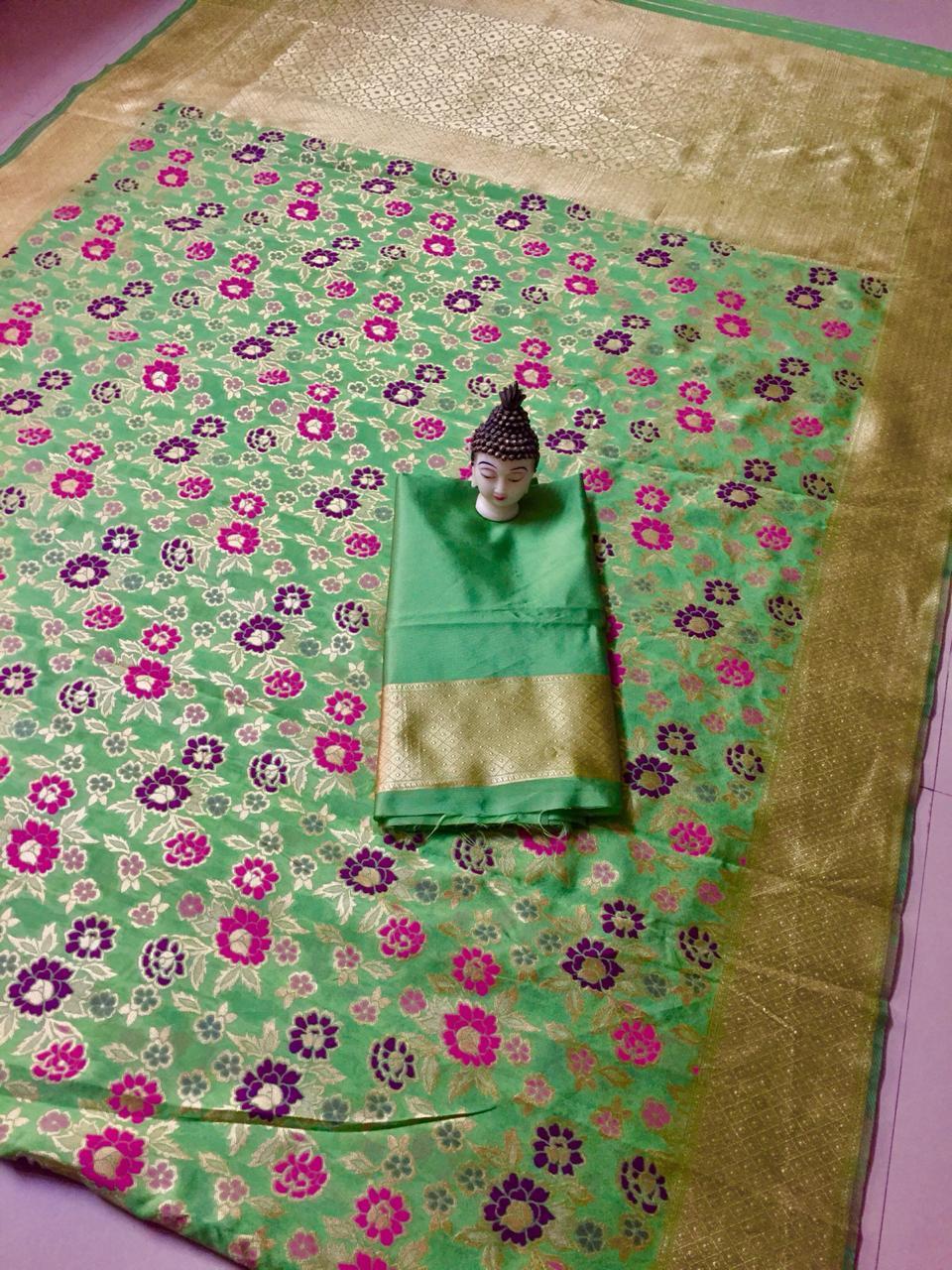 Charming Banarasi Silk Saree