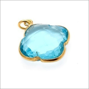 Ladies Blue Gemstone Pendant Ladies Blue Gemstone Pendant
