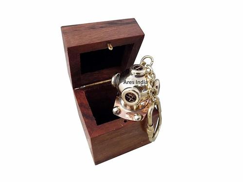 Diving Helmet Keychain with Box