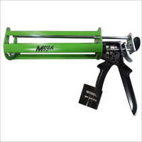 Air Caulking Gun - Aluminum, 12 Inches Long, Green | Pistol Grip Handle, 10 Oz Barrel Capacity, 1/4 Inch Tip Size, User Friendly Design