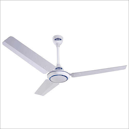 1200Mm Elina White Azure Ceiling Fan Blade Material: Iron