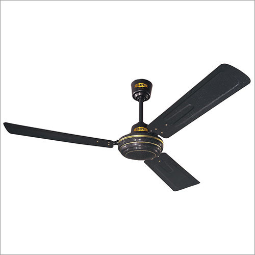 1200Mm Pluto Black Ceiling Fan Blade Material: Iron