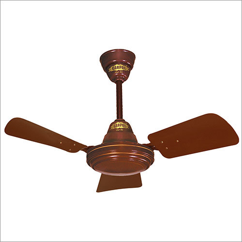 600mm Mars Brown Hi Speed Ceiling Fan - Iron Blades, 3 Blades, 75 Watt Power, 850 RPM | Enhanced Durability, Easy Installation, Attractive Color Combination