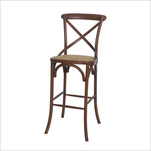 Handmade Wooden Bar Chair
