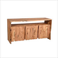 Handmade Living Room Wooden Side Cabinet