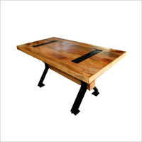 Machine Made Iron Dining Table