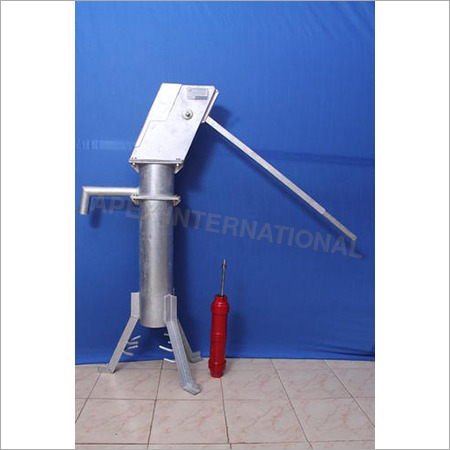 Deepwell Hand Pump - Color: Sliver