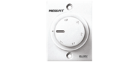 Pressfit Glory 5 Step Fan Regulator - Plastic Material, White Color | Adjustable Speed Control For Enhanced Fan Performance