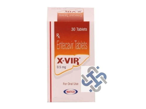 X-Vir Entecavir 0.5mg Tablet