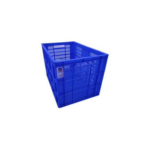 Blue Plastic Crate 64425 Sp