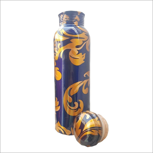 Designer Copper Water Bottle