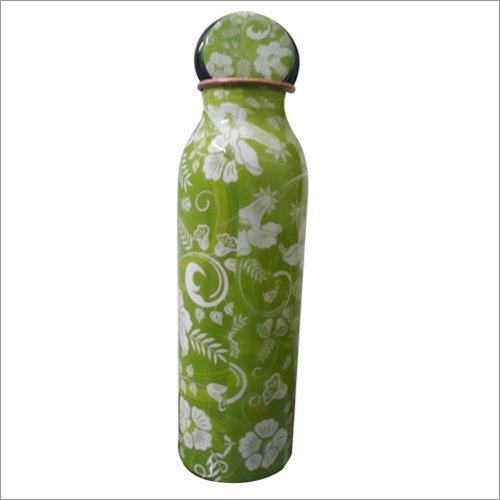 Hammered Copper Printed Vacuum Bottle