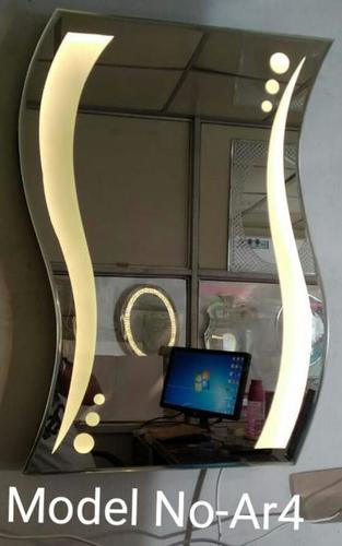 Yellow Led Mirror