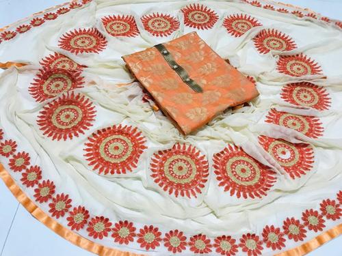 Banarasi Jacquard Dress Material