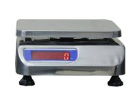 Electronic Jewelry Scale - Stainless Steel, 180x230 Mm Pan Size, 10-30 Kg Capacity | Digital Lcd Display For Easy Reading, Accuracy Within 3 Gm