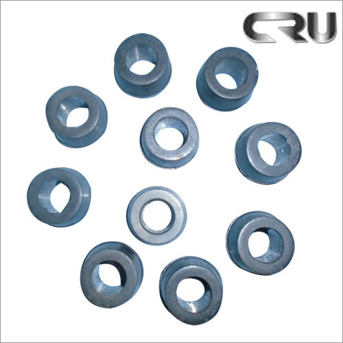 Grommet Rubber Bush - Rubber Material, Diameter 1-2mm, Thickness 4-5mm, Silver Color, Hardness 60-65 | Dimensionally Accurate, Tolerance +/-0.05mm, Weight 10-15g