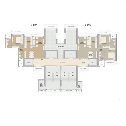 Refuge Floor Plan Property Consulting Service