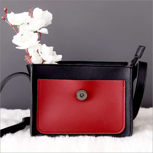 Handbags - Grace Red Black