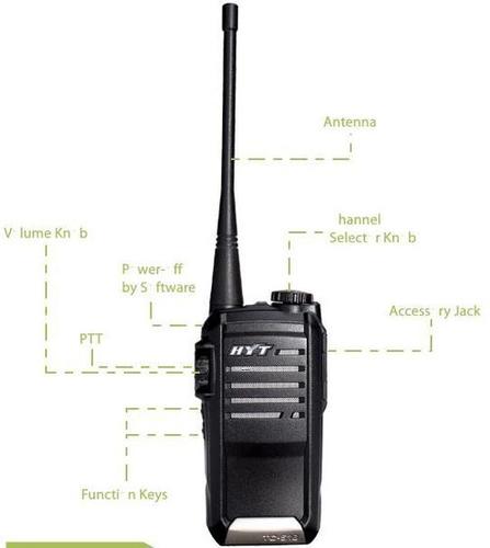 Professional Two Way Radio Ambient Temperature: -25 To +55 Celsius (Oc)