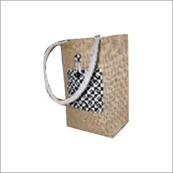 Printed Jute Gift Bag