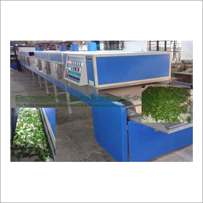 Blue Green Tea-Black Tea Electromagnetic Conveyorised Drying-Sterilization System