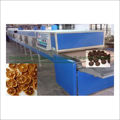Blue Whole Lemon Electromagnetic Conveyorised Drying-Sterilization System