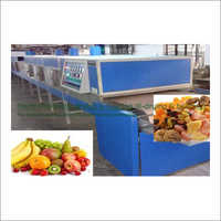 Blue Fruit Slice Electromagnetic Conveyorised Drying-sterilization System