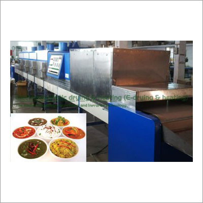 Blue Ready To Eat Food Products Drying-Sterilization System