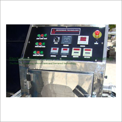 Microwave Chemical Reactor - Stainless Steel 500x420x400 mm | Silver Finish Automatic Control 12W Power Precision-Designed